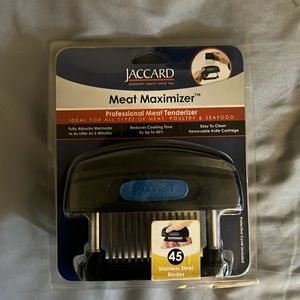 Jaccard meat tenderizer-stainless steel blades